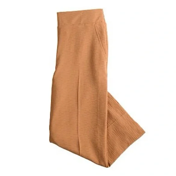 Women's Nine West High Rise Wide-Leg Crop Pants - Picture 1 of 11